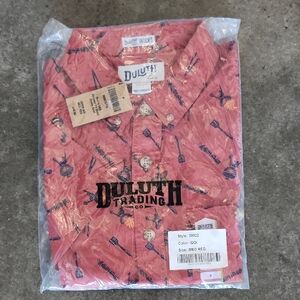 Duluth Trading Co Men's Red Shirt